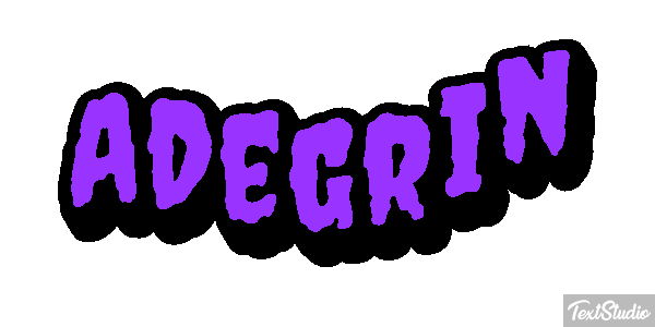 Adegrin Текстовый эффект