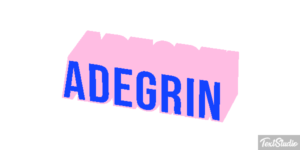 Adegrin Текстовый эффект