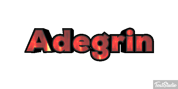 Adegrin Текстовый эффект