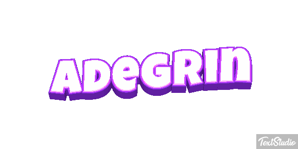 Adegrin Текстовый эффект