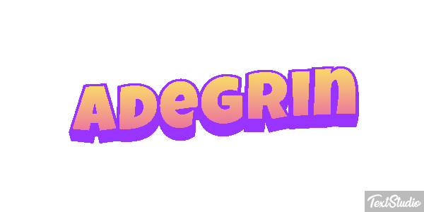 Adegrin Текстовый эффект