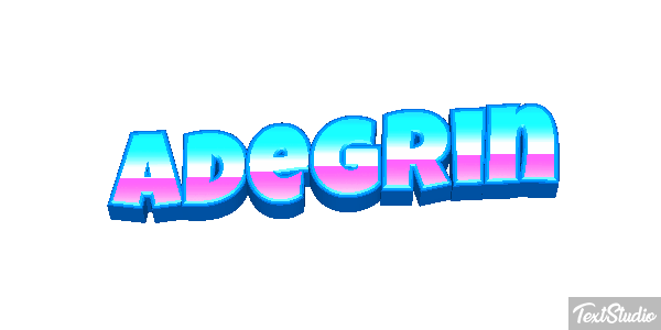 Adegrin Текстовый эффект