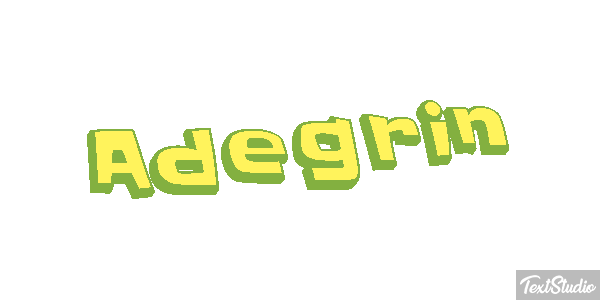 Adegrin Текстовый эффект