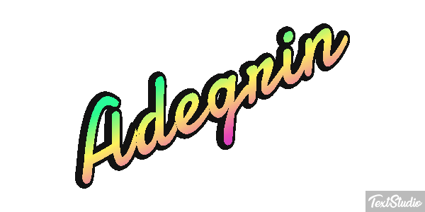Adegrin Текстовый эффект