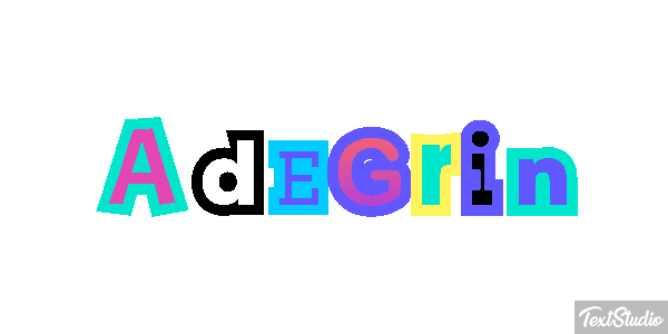 Adegrin Текстовый эффект