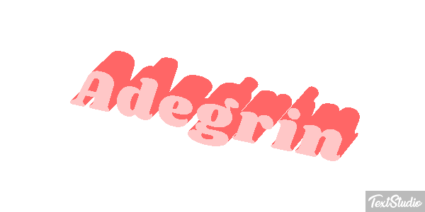 Adegrin Текстовый эффект