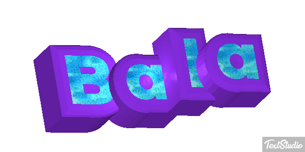 Bala Текстовый эффект