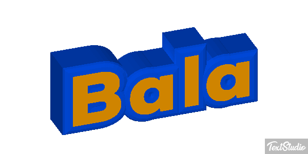 Bala Текстовый эффект
