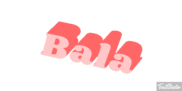 Bala Текстовый эффект