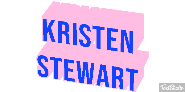 Kristen Stewart Efecto de texto
