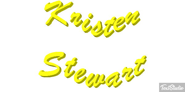 Kristen Stewart Efecto de texto