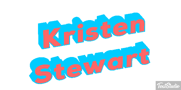 Kristen Stewart Efecto de texto