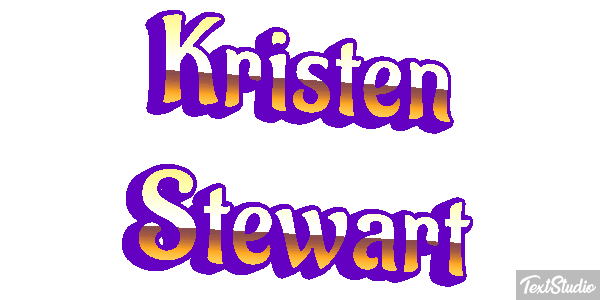 Kristen Stewart Efecto de texto