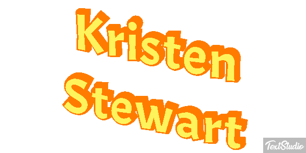 Kristen Stewart Efecto de texto