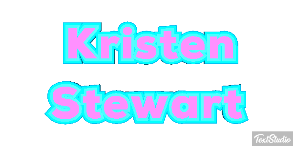 Kristen Stewart Efecto de texto