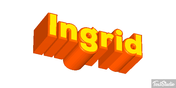 Ingrid Effet de texte