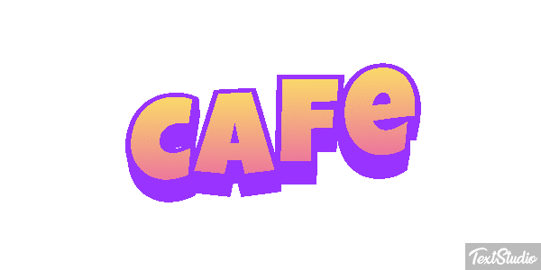 Café テキスト効果