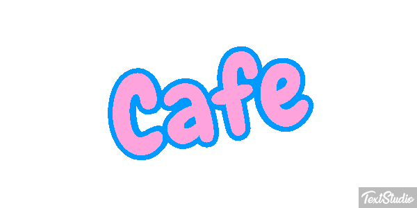 Café テキスト効果