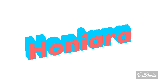 Honiara テキスト効果