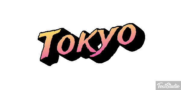 Tokyo Efekt tekstowy