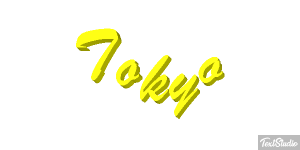 Tokyo Efekt tekstowy
