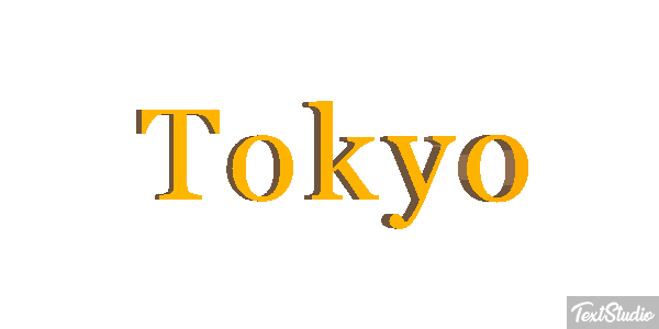 Tokyo Efekt tekstowy