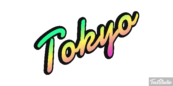 Tokyo Efekt tekstowy