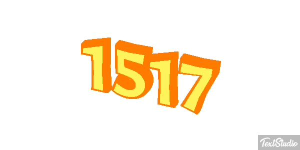 1517 Text effect