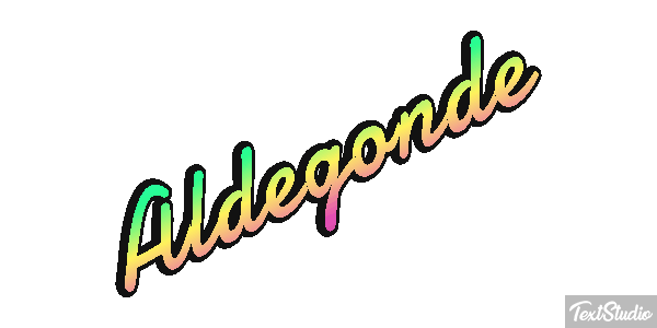 Aldegonde Effet de texte