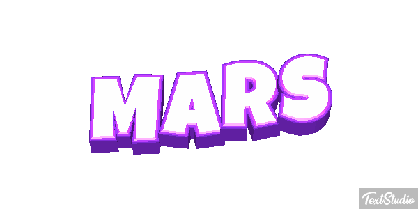 Mars Текстовый эффект
