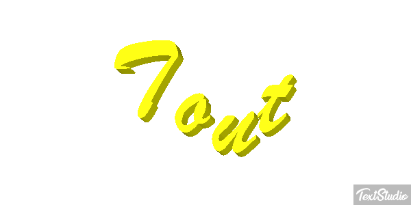 Tout Effet de texte