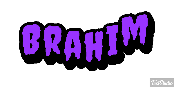 Brahim Text effect