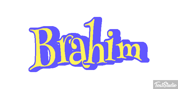 Brahim Text effect