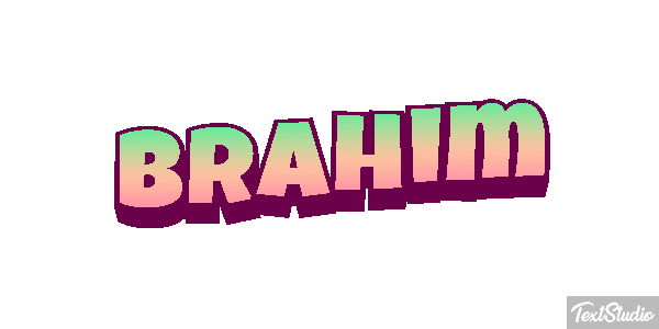 Brahim Text effect