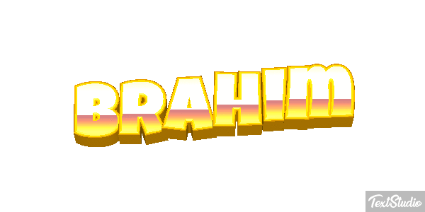 Brahim Text effect