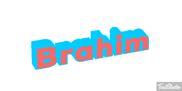 Brahim Text effect