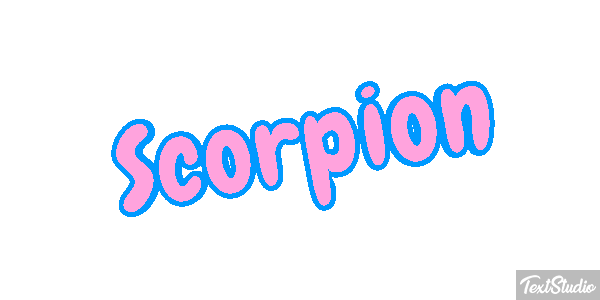 Scorpion Text effect