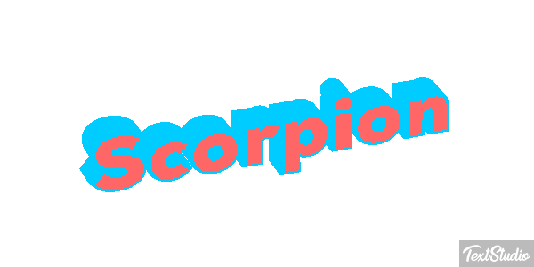 Scorpion Text effect