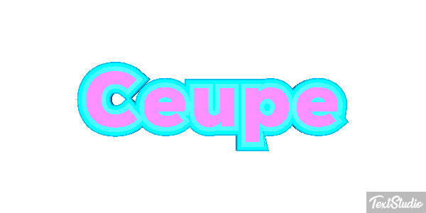 Ceupe Texteffekt