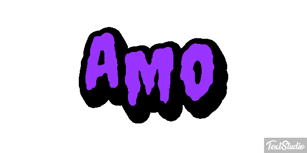 Amo Efeito do texto