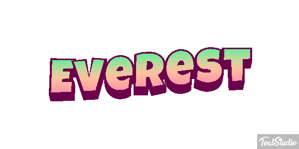 Everest Efekt tekstowy