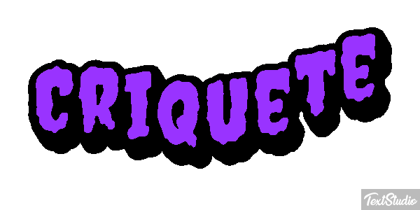 Críquete Efeito do texto