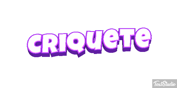 Críquete Efeito do texto
