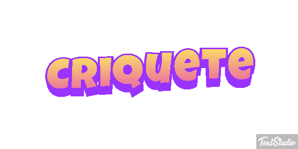 Críquete Efeito do texto