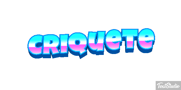 Críquete Efeito do texto