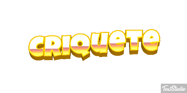 Críquete Efeito do texto