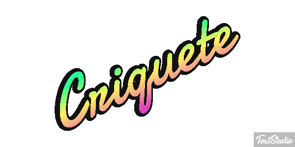 Críquete Efeito do texto