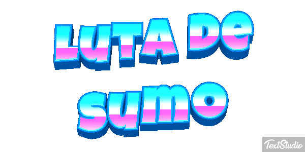 Luta de Sumo Efeito do texto