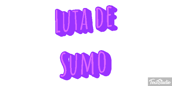 Luta de Sumo Efeito do texto