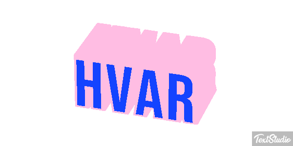 Hvar Text effect